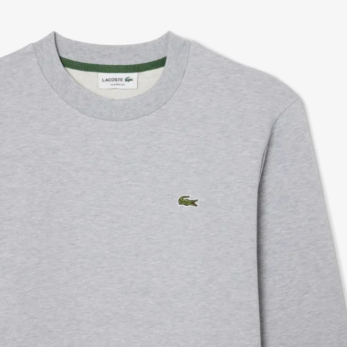 Heren fleece-Sweatshirt met klassieke pasvorm