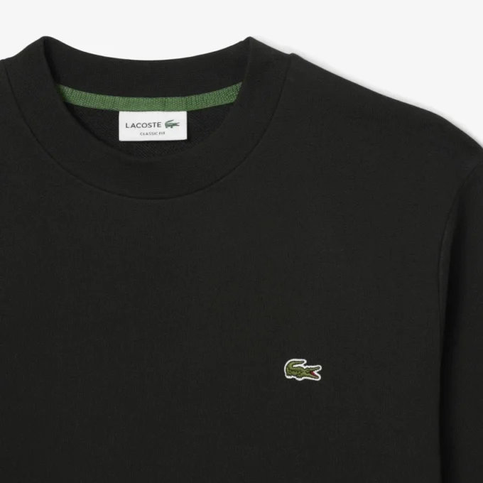 Heren fleece-Sweatshirt met klassieke pasvorm