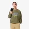 Heren fleece-Sweatshirt met losse pasvorm