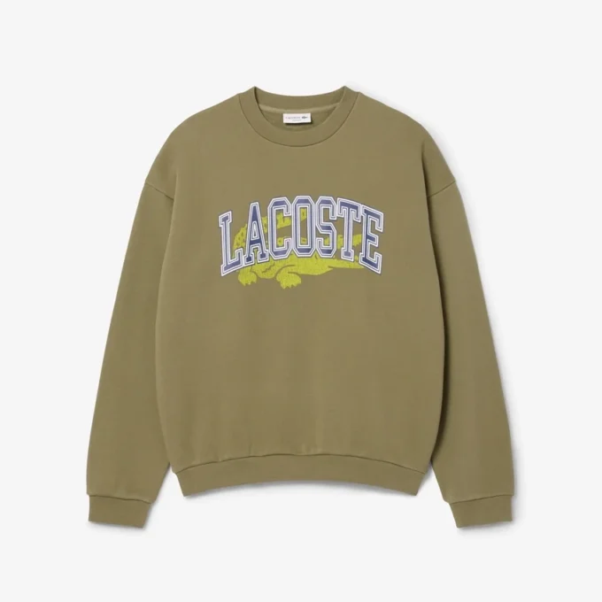 Heren fleece-Sweatshirt met losse pasvorm