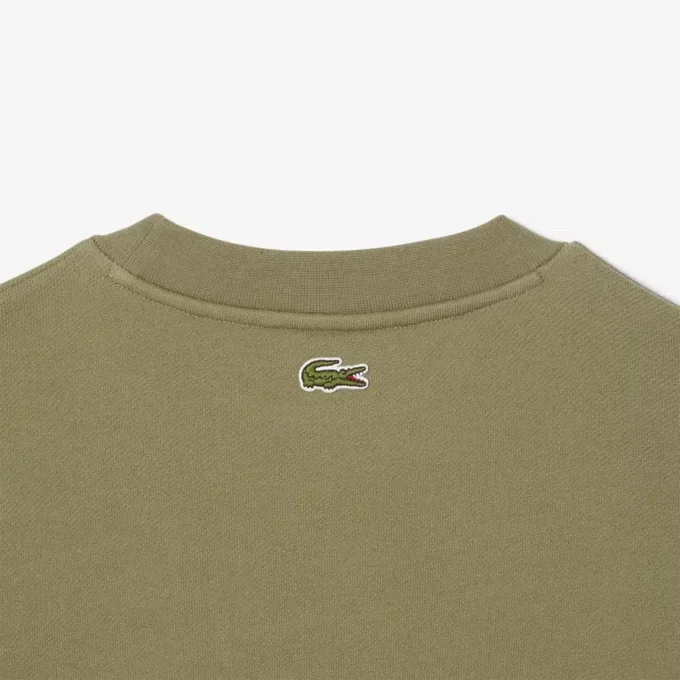 Heren fleece-Sweatshirt met losse pasvorm