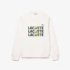 Heren fleece-Sweatshirt met print