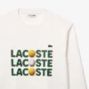 Heren fleece-Sweatshirt met print