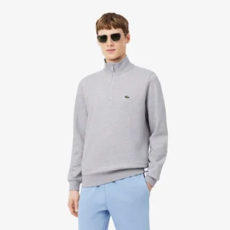 Heren fleece-Sweatshirt met rits