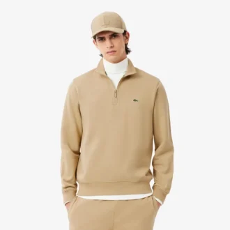 Heren fleece-Sweatshirt met rits