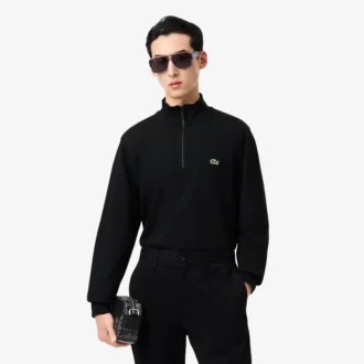 Heren fleece-Sweatshirt met rits