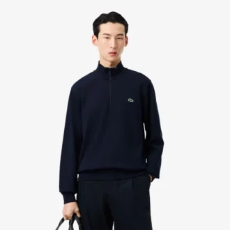 Heren fleece-Sweatshirt met rits