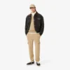 Heren fleece-Sweatshirt met rits