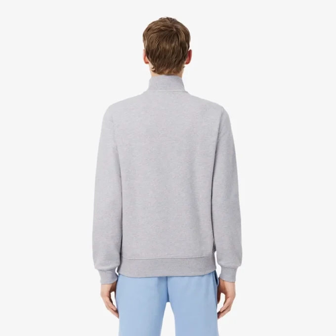 Heren fleece-Sweatshirt met rits