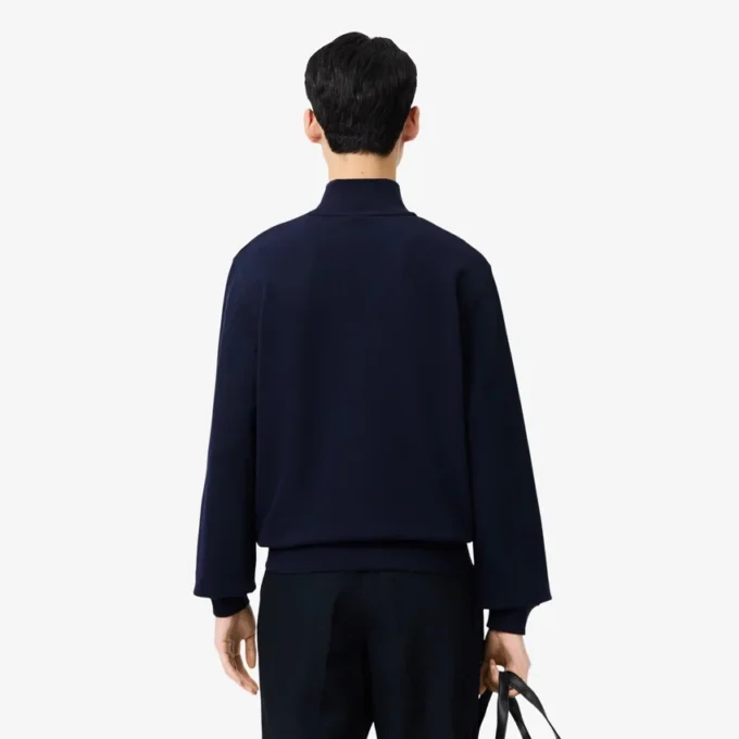 Heren fleece-Sweatshirt met rits