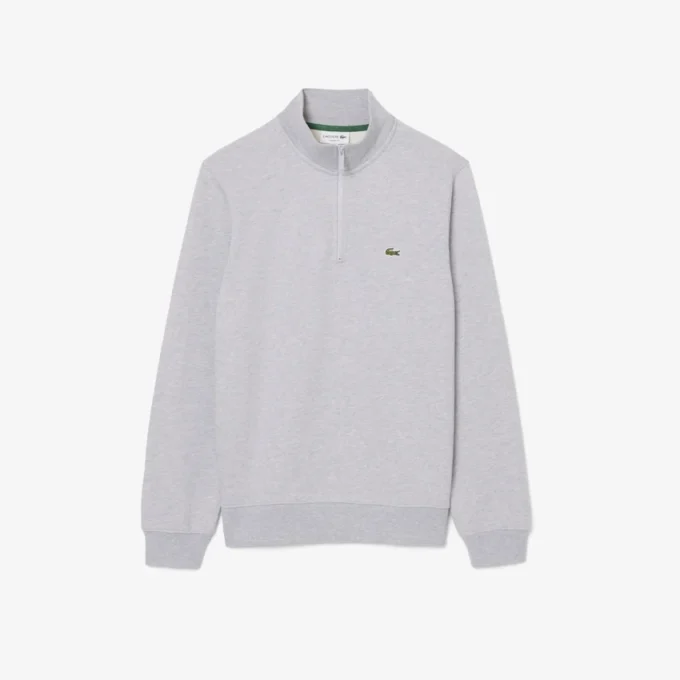 Heren fleece-Sweatshirt met rits