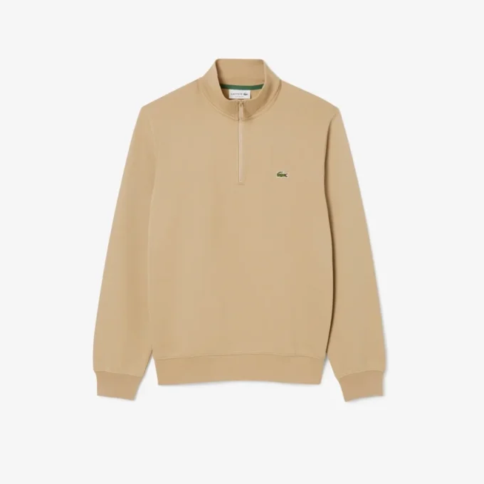 Heren fleece-Sweatshirt met rits