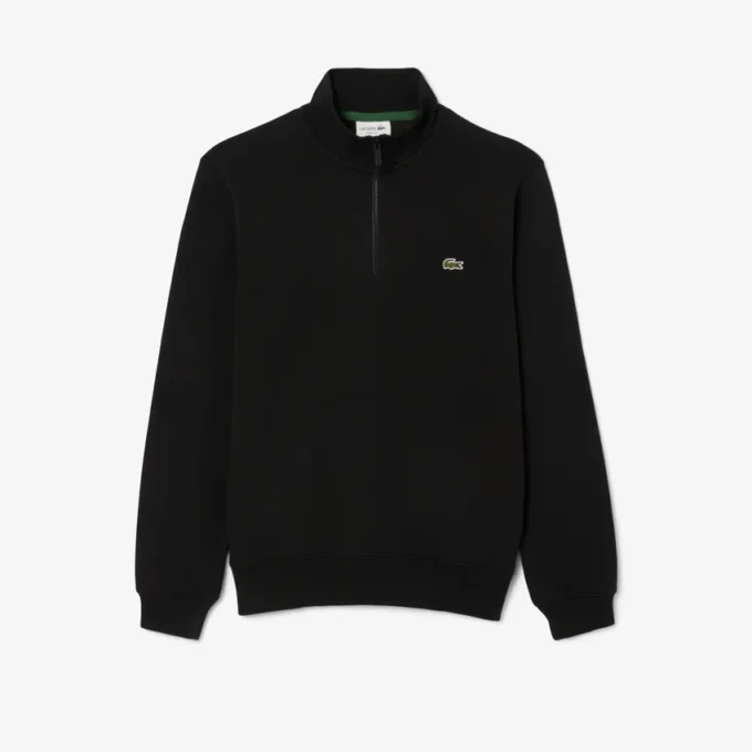 Heren fleece-Sweatshirt met rits
