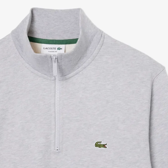 Heren fleece-Sweatshirt met rits
