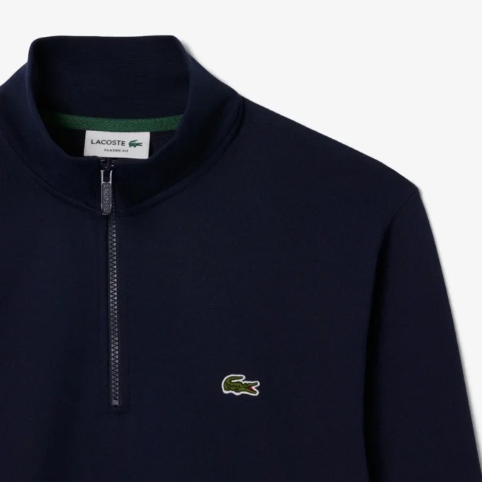 Heren fleece-Sweatshirt met rits