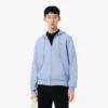 Heren fleece-Sweatshirt met ritssluiting en klassieke pasvorm
