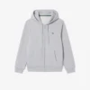 Heren fleece-Sweatshirt met ritssluiting en klassieke pasvorm