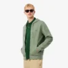 Heren fleece-Sweatshirt met ritssluiting en klassieke pasvorm