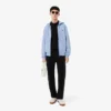 Heren fleece-Sweatshirt met ritssluiting en klassieke pasvorm