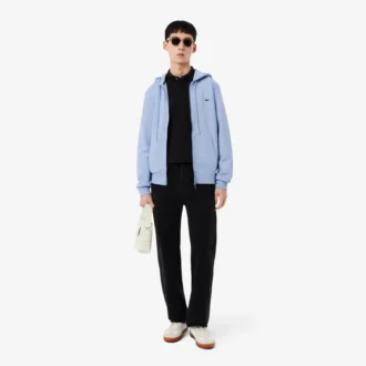 Heren fleece-Sweatshirt met ritssluiting en klassieke pasvorm