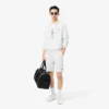 Heren fleece-Sweatshirt met ritssluiting en klassieke pasvorm