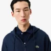 Heren fleece-Sweatshirt met ritssluiting en klassieke pasvorm