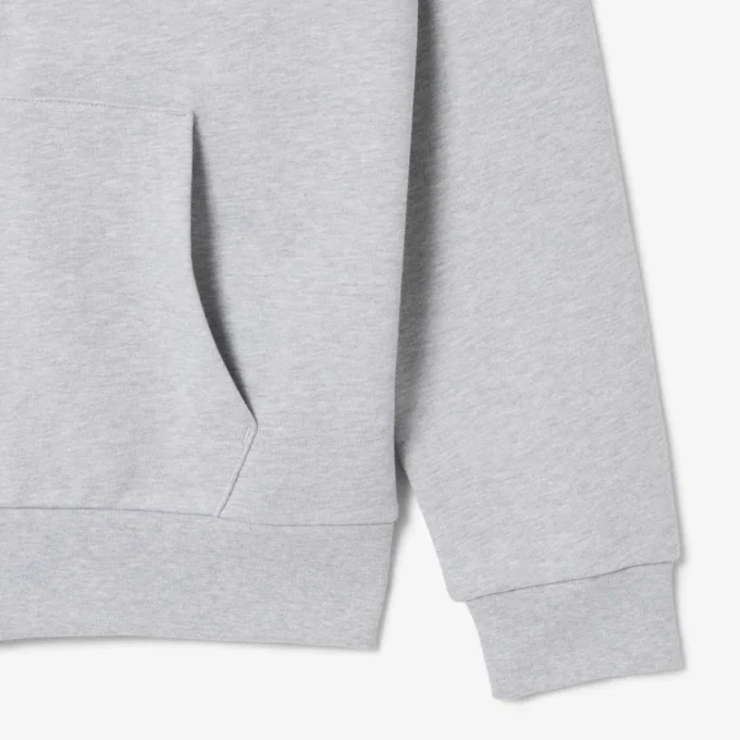 Heren fleece-Sweatshirt met ritssluiting en klassieke pasvorm