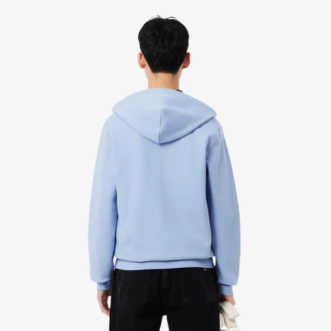 Heren fleece-Sweatshirt met ritssluiting en klassieke pasvorm