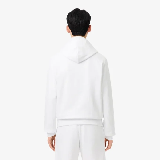 Heren fleece-Sweatshirt met ritssluiting en klassieke pasvorm