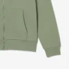 Heren fleece-Sweatshirt met ritssluiting en klassieke pasvorm