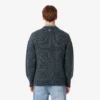 Heren gebreide Intarsia Crocodile-trui