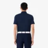 Heren golfpolo met regular fit en kleurblokken