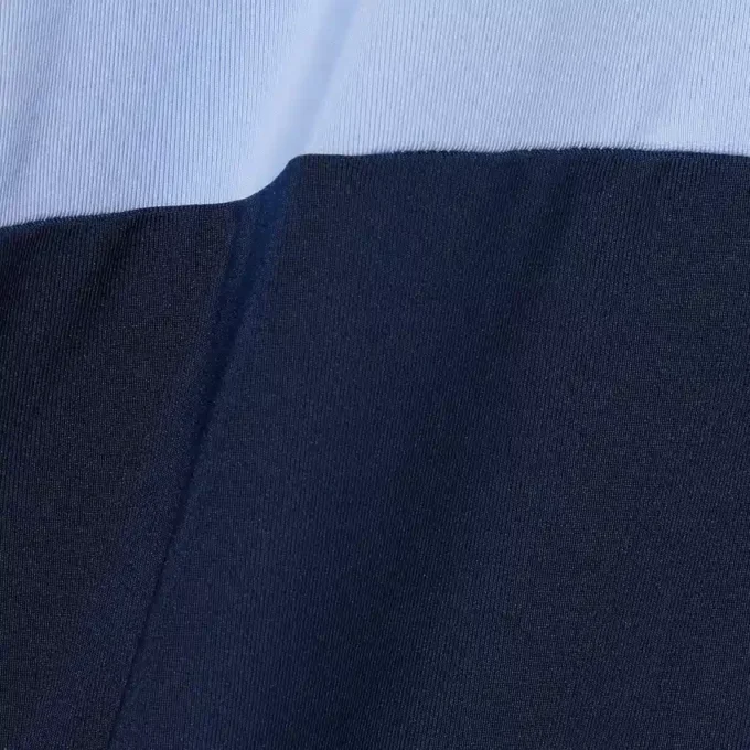 Heren golfpolo met regular fit en kleurblokken