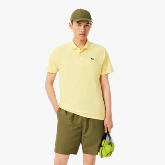 Heren golfpolo met UV-bescherming en normale pasvorm