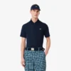 Heren golfpolo met UV-bescherming en normale pasvorm