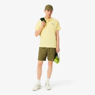 Heren golfpolo met UV-bescherming en normale pasvorm