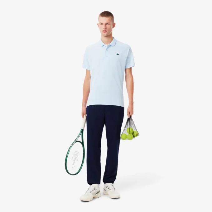 Heren golfpolo met UV-bescherming en normale pasvorm