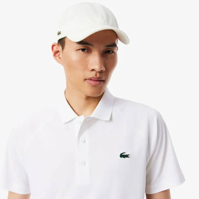 Heren golfpolo met UV-bescherming en normale pasvorm