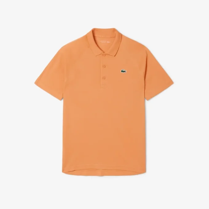 Heren golfpolo met UV-bescherming en normale pasvorm