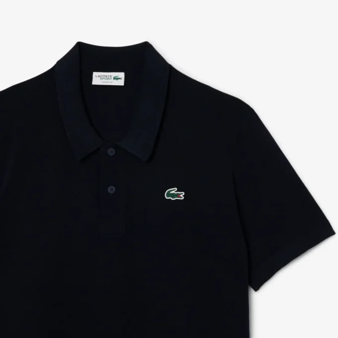Heren golftrui met korte mouwen en polokraag