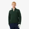 Heren golfwindjack met kwartrits
