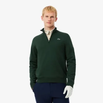 Heren golfwindjack met kwartrits