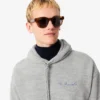 Heren hoodie met geborduurd logo