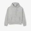 Heren hoodie met geborduurd logo