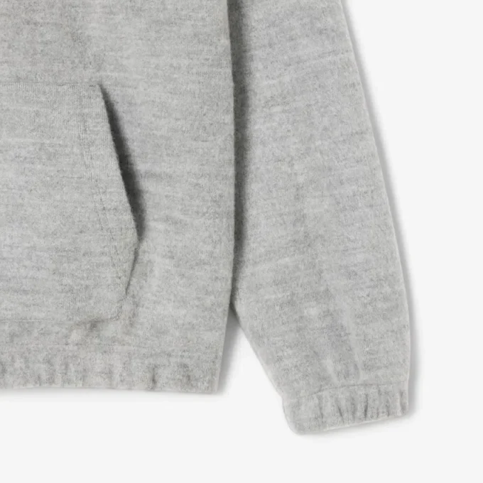 Heren hoodie met geborduurd logo