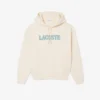 Heren hoodie met losse pasvorm en borduursel