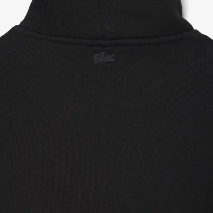 Heren hoodie met losse pasvorm en borduursel