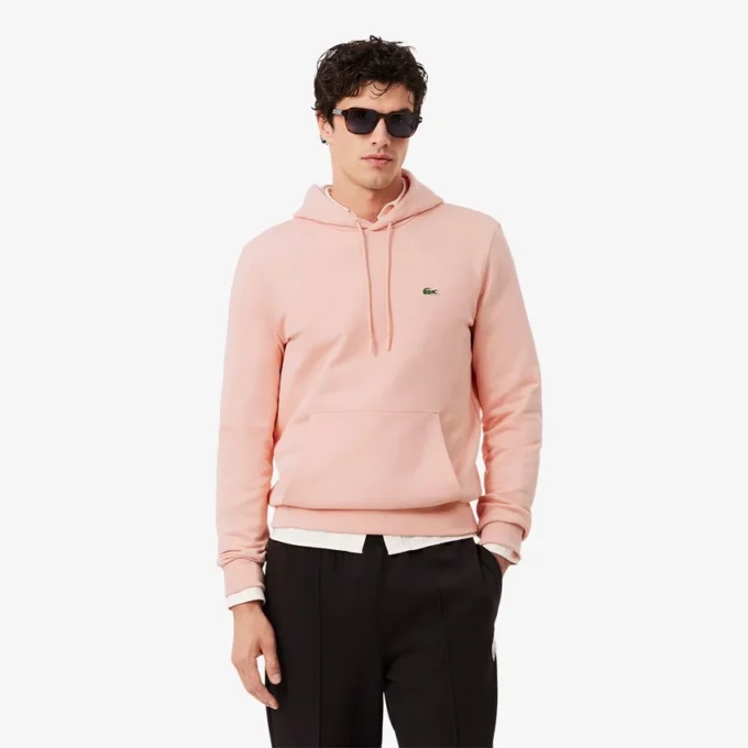 Heren hoodie van katoenfleece