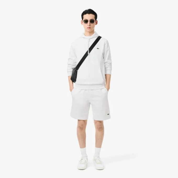 Heren hoodie van katoenfleece