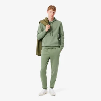 Heren hoodie van katoenfleece